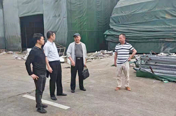 戴豪贛督導長鴻物業洪城停車場搬遷工作