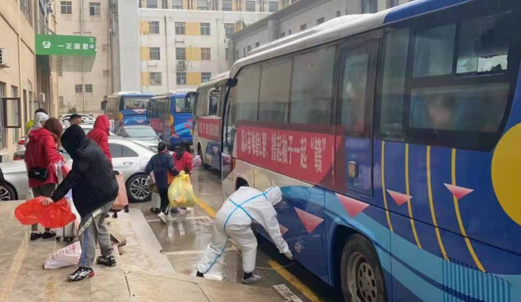 鷹潭長運:順利完成運送援昌醫護人員返程任務