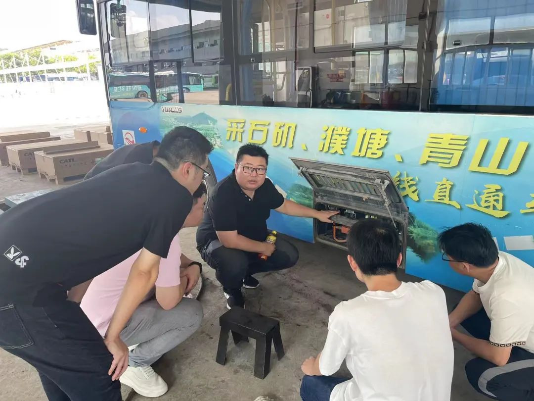 馬鞍山長客:開展新能源車輛防火防電防水檢查及培訓活動