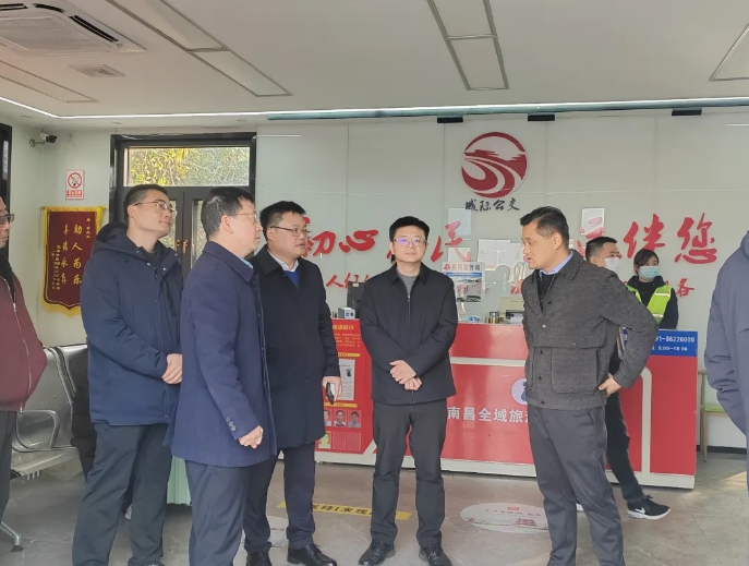 都市城際公交?:省綜合交通運輸事業(yè)發(fā)展中心領(lǐng)導(dǎo)開展交通強(qiáng)省建設(shè)試點項目驗收工作